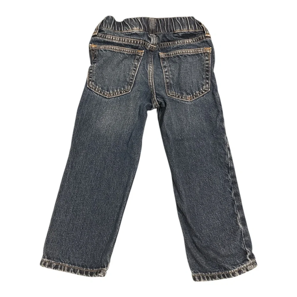 babyGap‎ '90s Original Straight Demin Jeans Elastic Waist Comfortable Fit Size3T